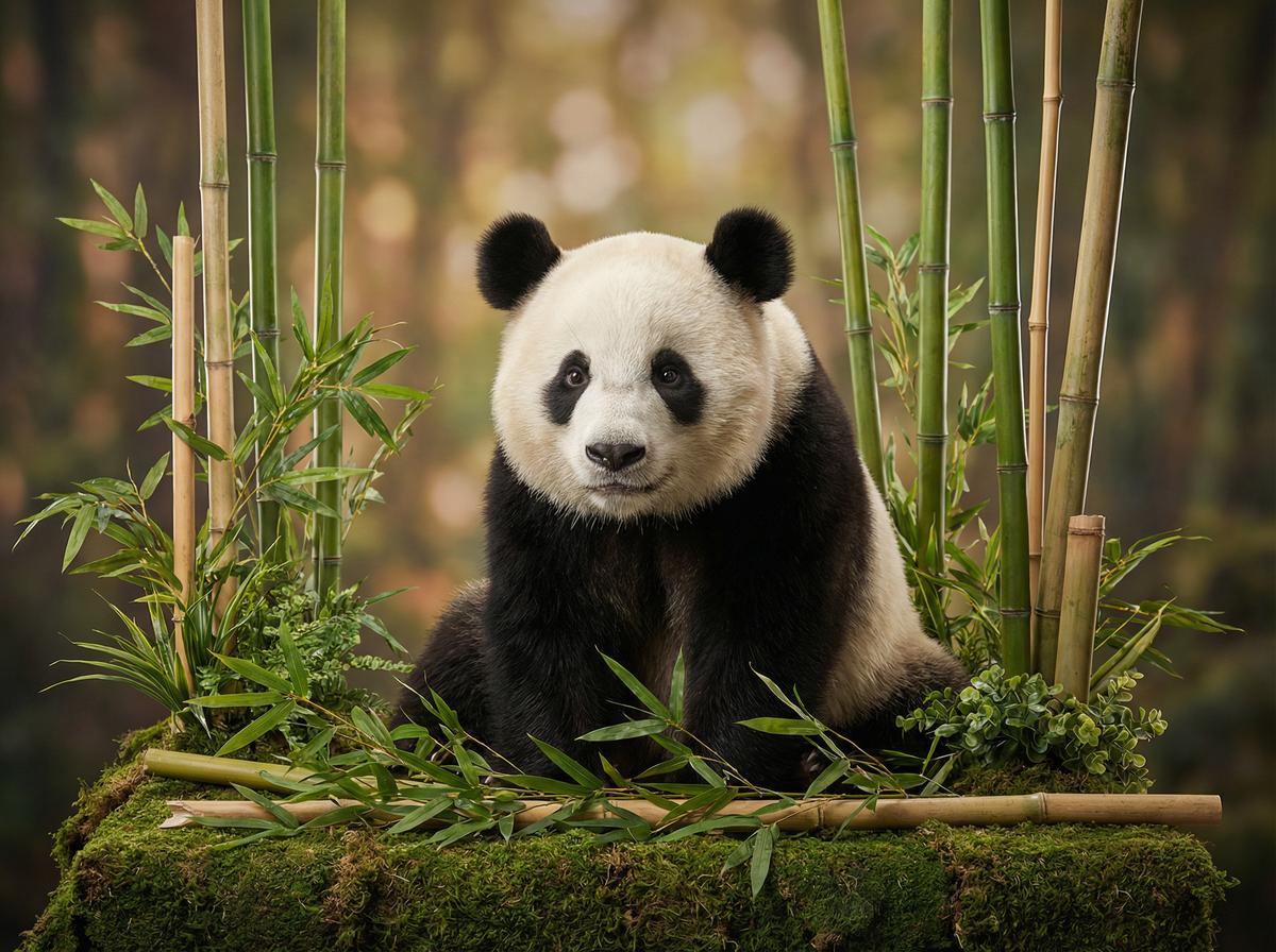 玩物社区精选视频：大熊猫雪地嬉戏的欢乐时光