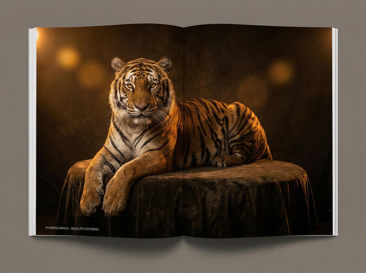 玩物社区精选：孟加拉虎夜间狩猎震撼视频记录